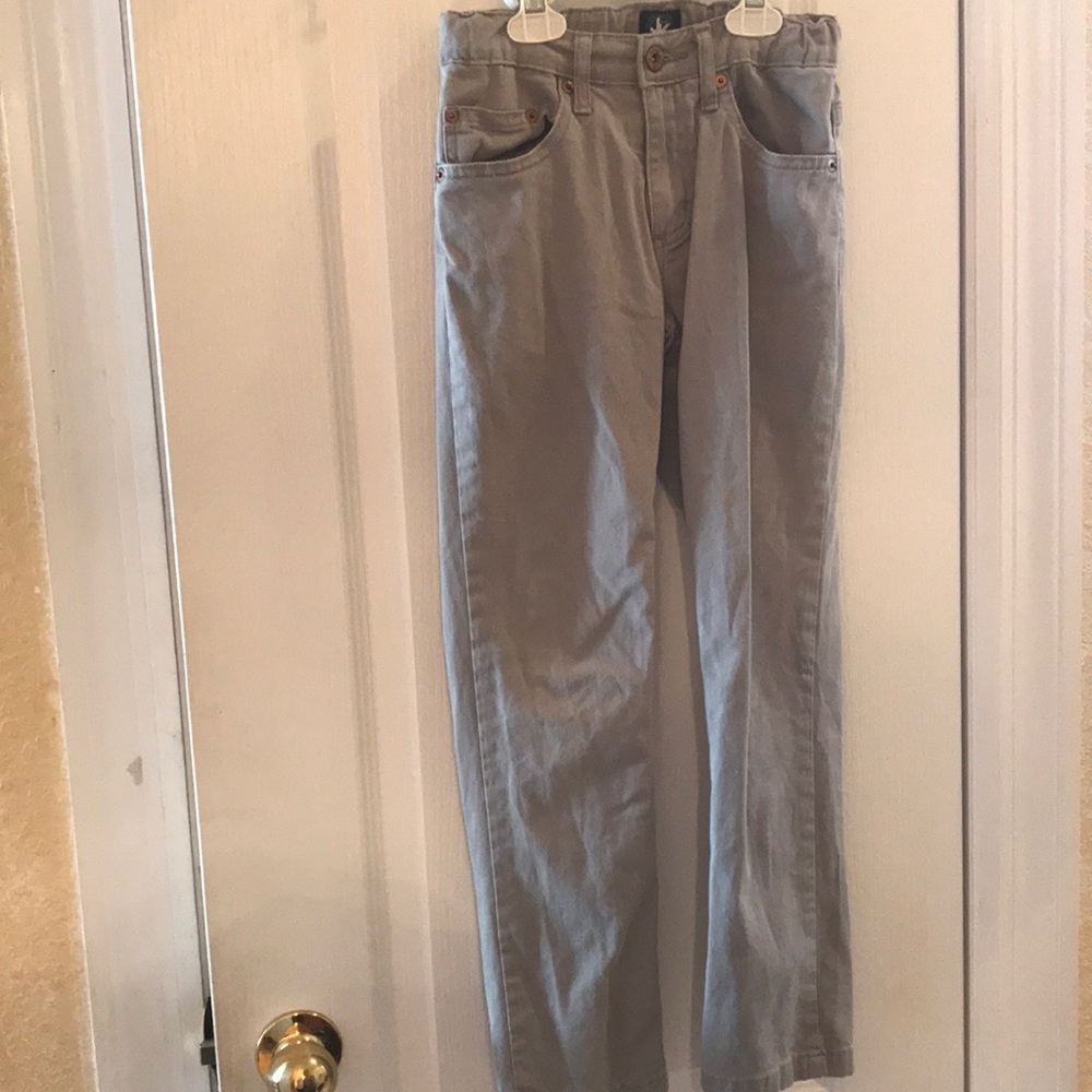 Gray jeans